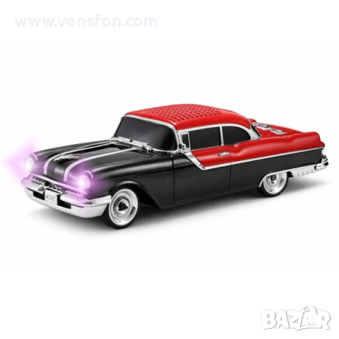 Bluetooth тонколонка WS-598 10W, преносим безжичен подарък за автомобилни ентусиасти /черна/