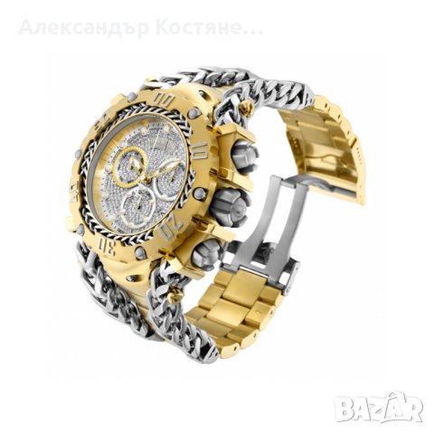 Мъжки часовник Invicta Gladiator Reserve 0.90 Carat Diamond Swiss, снимка 2 - Мъжки - 44419736