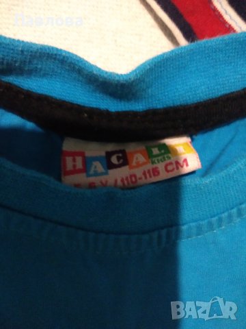 Сет от нови блузки къс ръкав 4-5 год.-18,90 лева за сет, снимка 3 - Детски тениски и потници - 37051758