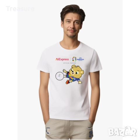 Тениска XL Aliexpress UEFA EURO 2024 Germany, снимка 7 - Тениски - 46579667