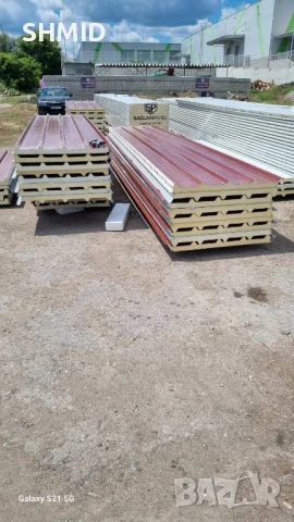 Сандвич панел покривен 4см