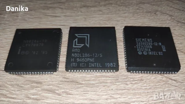 Ретро процесори 80286 на Intel, AMD, SIEMENS CPU, снимка 1 - Процесори - 47311157