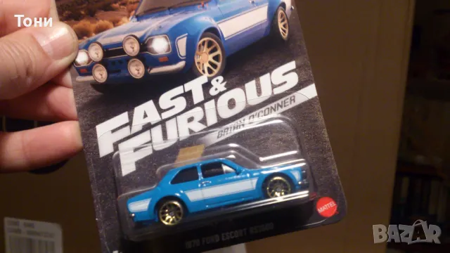 Hot Wheels, 5 БР., Brian O'Conner's SET! Fast and Furious, снимка 7 - Колекции - 48697435