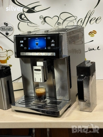 Кафемашина кафе автомат delonghi Primadonna Exclusive chocolate с гаранция, снимка 8 - Кафемашини - 54242330
