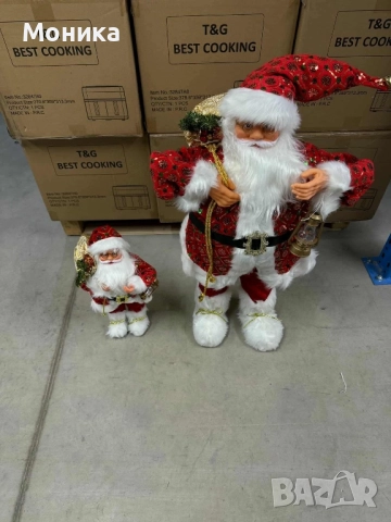 Дядо Коледа в различни размер, снимка 6 - Декорация за дома - 52459669
