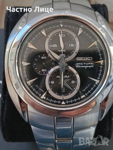 Seiko Arctura Chronograph SNAC17P1, снимка 9 - Мъжки - 51724541