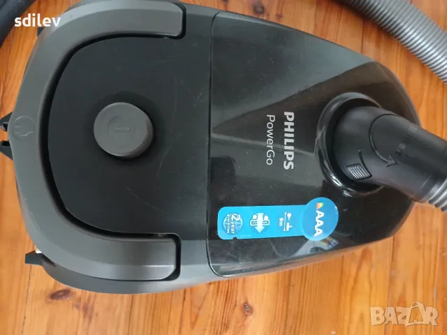 Прахосмукачка Philips /Power Go/ 900W, снимка 4 - Прахосмукачки - 47366038