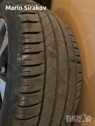 Гуми с джанти Нисан 215/55/17, снимка 5 - Гуми и джанти - 53063284