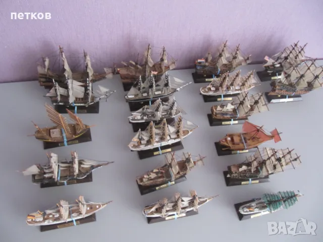 Макети на Кораби- исторически, ветроходни, разни модели -19 бр., снимка 3 - Колекции - 50059660