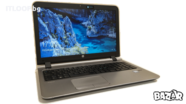 HP ProBook 450 G3 15.6" 1920x1080 i7-6500U 8GB 256GB батерия 2 часа, снимка 2 - Лаптопи за дома - 44700287