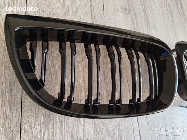 Бъбреци за BMW e81 и e87, черен гланц бъбреци бвм е81 е87 решетка   Ако търсите начин да освежите въ, снимка 6 - Части - 42141100
