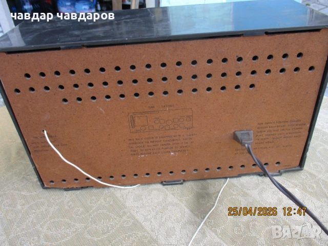 Японско лампово радио WIEN, снимка 3 - Други - 54312354