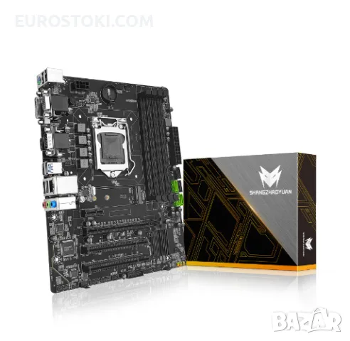 Дънна платка Shangzhaoyuan B85M Pro, Lga 1150, Micro ATX, с Intel Core I7/I5/I3/Pentium/Celeron/E3 