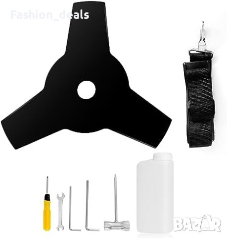 Нов Мощен градински тример за трева с 3T нож поддръжка на двор градина , снимка 5 - Градинска техника - 42490147