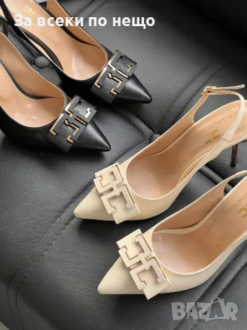 Elisabetta Franchi Дамски Обувки На Ток Елизабета Фенчи Код D1908, снимка 3 - Дамски обувки на ток - 49242021