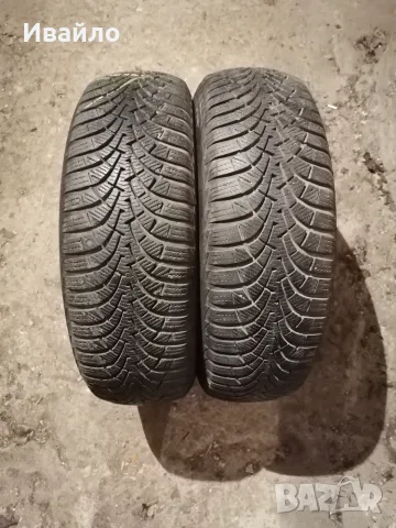 Продавам 2 броя зимни гуми 195.65.15 на 1 сезон дот 2021 Goodyear 