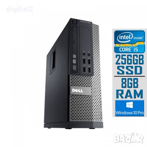 Компютър Dell OptiPlex 3020 , Intel Core i3 (3.2) GHZ , 8GB , 500GBHDD нов аутлет модел 2017 г , снимка 1 - Работни компютри - 32060326