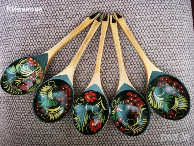 Колекция дървени лъжици