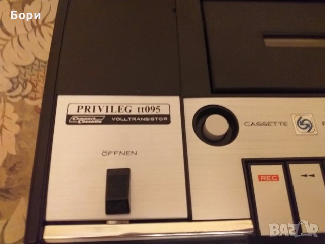 Privileg tt 095 Касетофон , снимка 3 - Радиокасетофони, транзистори - 30410687