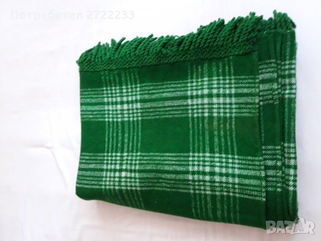 Ново старинно ръчно тъкано вълнено одеяло, снимка 3 - Олекотени завивки и одеяла - 29930997