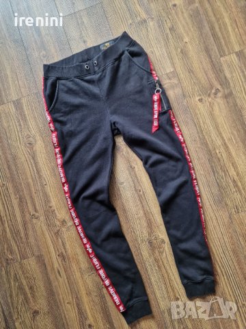Страхотно мъжко спортно долнище ALPHA INDUSTRIES размер L , снимка 2 - Спортни дрехи, екипи - 42361752