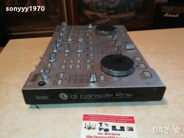 DJ MIXER-HERCULES-SWISS 2701221930, снимка 6 - Ресийвъри, усилватели, смесителни пултове - 35583654