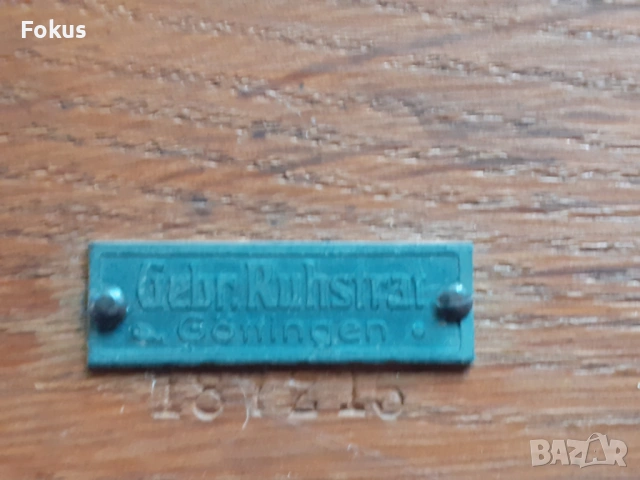 Стар антикварен реостат Gebr. Ruhstrat 19 в., снимка 2 - Антикварни и старинни предмети - 53295383
