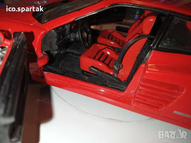 Ferrari 1:18 512 M Testarossa Hot wheels Mattel, снимка 7 - Колекции - 31820527