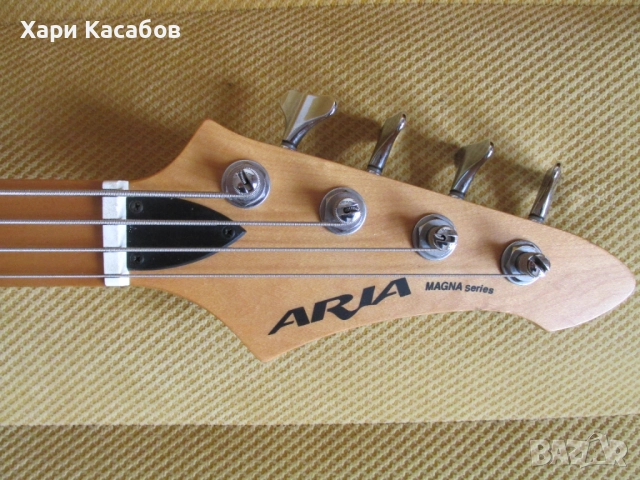 Бас китара Aria Magna Series, снимка 3 - Китари - 52855043