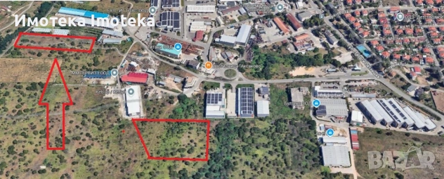 Парцел за бизнес 3,3 дка. в промишлена зона Аксаково