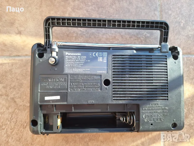 РАДИОПРИЕМНИК PANASONIC RF-3500, снимка 9 - Радиокасетофони, транзистори - 56180329