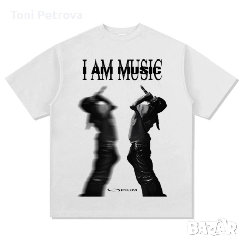 График тениски с рапъри, снимка 3 - Тениски - 52630499