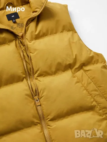 Мъжки пухен елек H&M, снимка 4 - Якета - 56058694