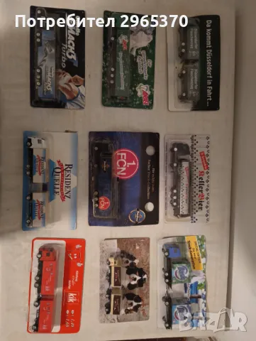 Колекционерски камиончета, снимка 3 - Колекции - 48452512