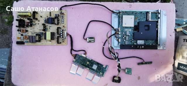 PHILIPS 65OLED804/12 с дефектна матрица ,715G9892-P02-000-003M ,715GA046-M0F-B00-005K ,6870C-0802A