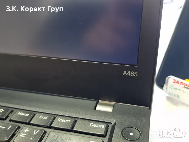 Лаптоп LENOVO THINKPAD A485 AMD RYZEN 5 PRO / 24 RAM, снимка 5 - Лаптопи за работа - 55986598