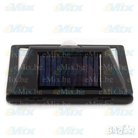 Соларна лампа за външен монтаж 1828B, сензор за движение, снимка 4 - Соларни лампи - 50724836