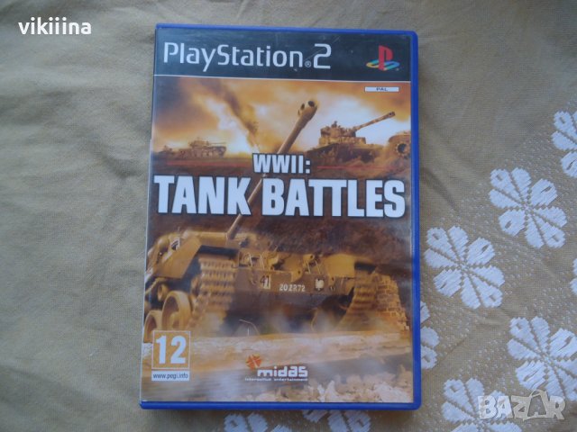 PS2 WWII:Tank Battles, снимка 1 - Игри за PlayStation - 42827817