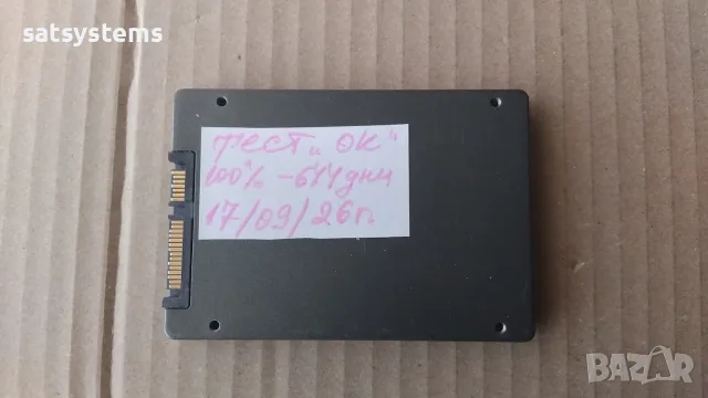 SSD Cisco C400-MTFDDAC128MAM 128GB-C SATA 6.0Gb/s, снимка 4 - Твърди дискове - 56169280