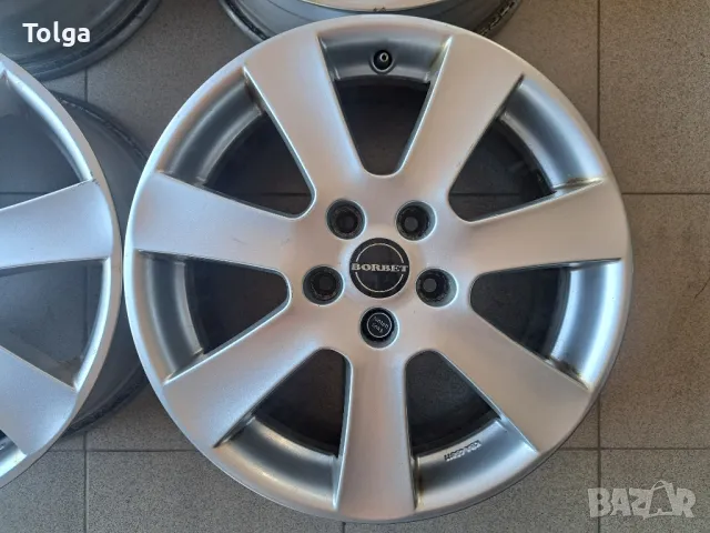 Алуминиеви джанти Borbet 17 5x112, снимка 3 - Гуми и джанти - 50131586
