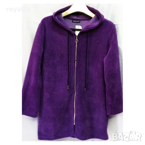 Дамска жилетка с качулка