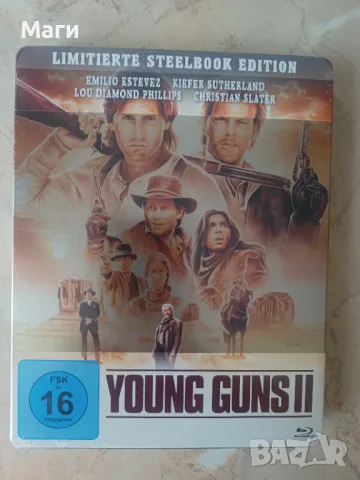  Млади стрелци 2 / Young Guns 2 - Blaze of Glory (Limited Steelbook Edition) Blu-ray disc без Бг суб, снимка 2 - Blu-Ray филми - 47310936