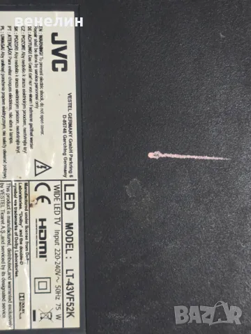 MAINBOARD 17MB110P от JVC LT-43VF52K, снимка 3 - Части и Платки - 48070428