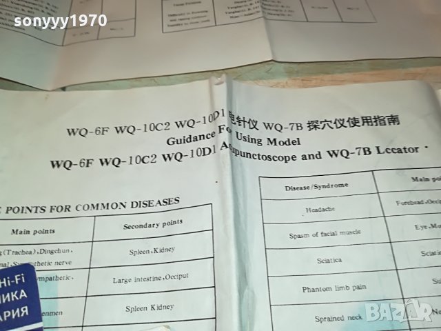 поръчано-уред за акупунктура-комплект 0608211118, снимка 10 - Медицинска апаратура - 33739090