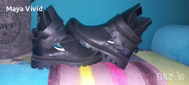 Дизайнерски Navi с дантела, снимка 7 - Дамски ежедневни обувки - 52948344