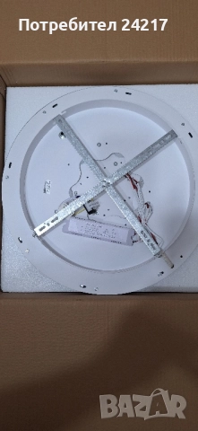 Лед плафон с дистанционно управление , снимка 3 - Лампи за таван - 52348994