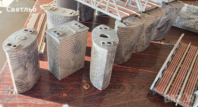 Релси за влакчета в мащаб 1:160 N , снимка 8 - Колекции - 52926020