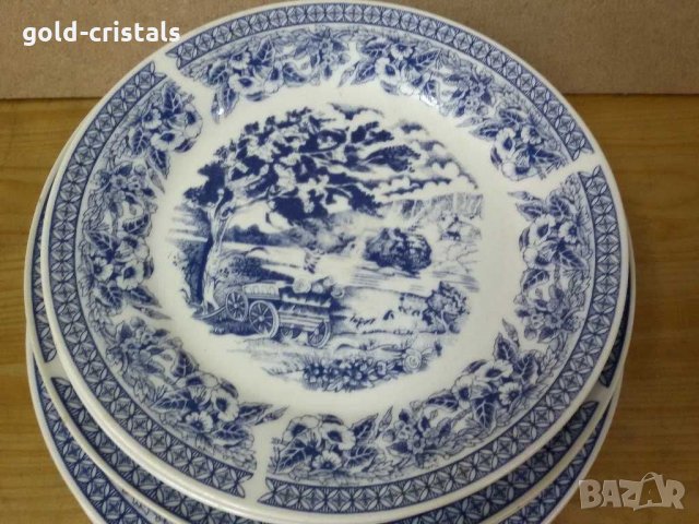 Български порцелан чинии, снимка 7 - Антикварни и старинни предмети - 29216689