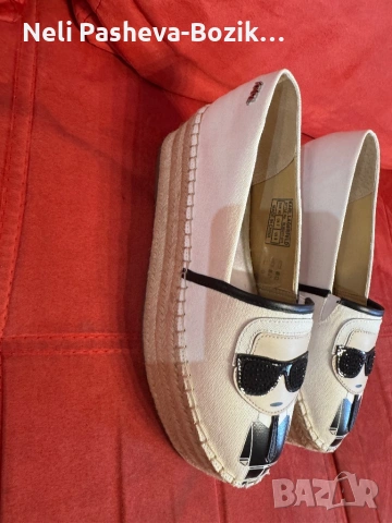 Karl Lagerfeld- еспадрили, снимка 2 - Дамски ежедневни обувки - 54239775