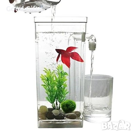 Самопочистващ се аквариум My Fun Fish Cleaning Tank, снимка 3 - Други стоки за дома - 39354197